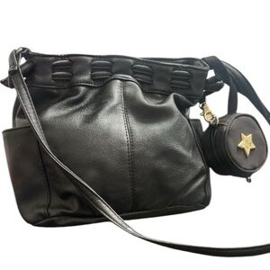 Ju-Ju-Be Black Shoulder Bag with Star Charm